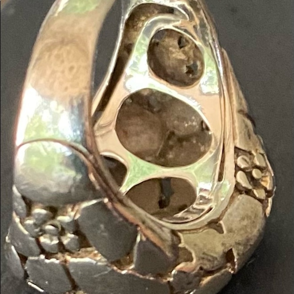 Pretty Sterling Silver Ring - image 6